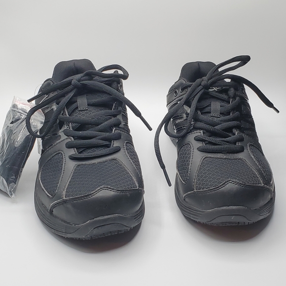 NWT I-runner proseries leather/mesh diabetic slip proof safety shoe 7 extra wide - Picture 13 of 15